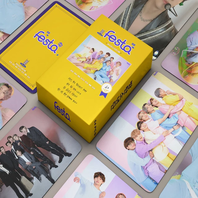55PCS / Kpop Stray kids NO EASY Lomo Cards ATEEZ TXT TWICE NCT Bangtang Boys TXT ENHYPEN ITZY MAMAMOO Card album idol fan card festa