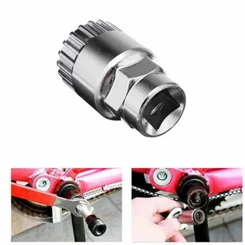 

ALLOMN Bicycle Bottom Bracket MTB Bicycle Crank Extractor Remover Bottom Bracket Repair Tool Teeth Diagnostic Disassembly Tool