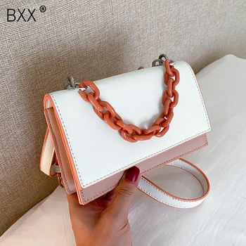 

[BXX] PU Leather Crossbody Bags For Women 2020 Elegant Shoulder Handbags Female Travel Totes Lady Fashion Cross Body Bag HN440