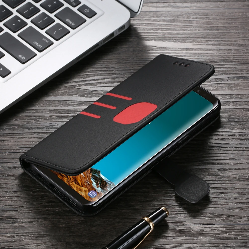 LAPOPNUT чехол для телефона samsung Galaxy Note10 5G S10 S9 S8 Plus S7 Edge Note8 Note9 откидной кожаный чехол-кошелек Магнитный чехол