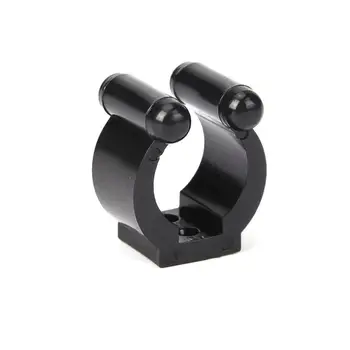 

10pcs/set Plastic Club Rod Clips Pole Storage ABS Fishing Rod Clamp Practical Durable Rack Clamps Holder Fishing Parts