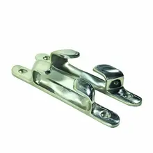 

2 Pcs Stainless Steel / S.S. Skean Boat Yacht Deck Line Dock Rope Cleat Chock 4.5"