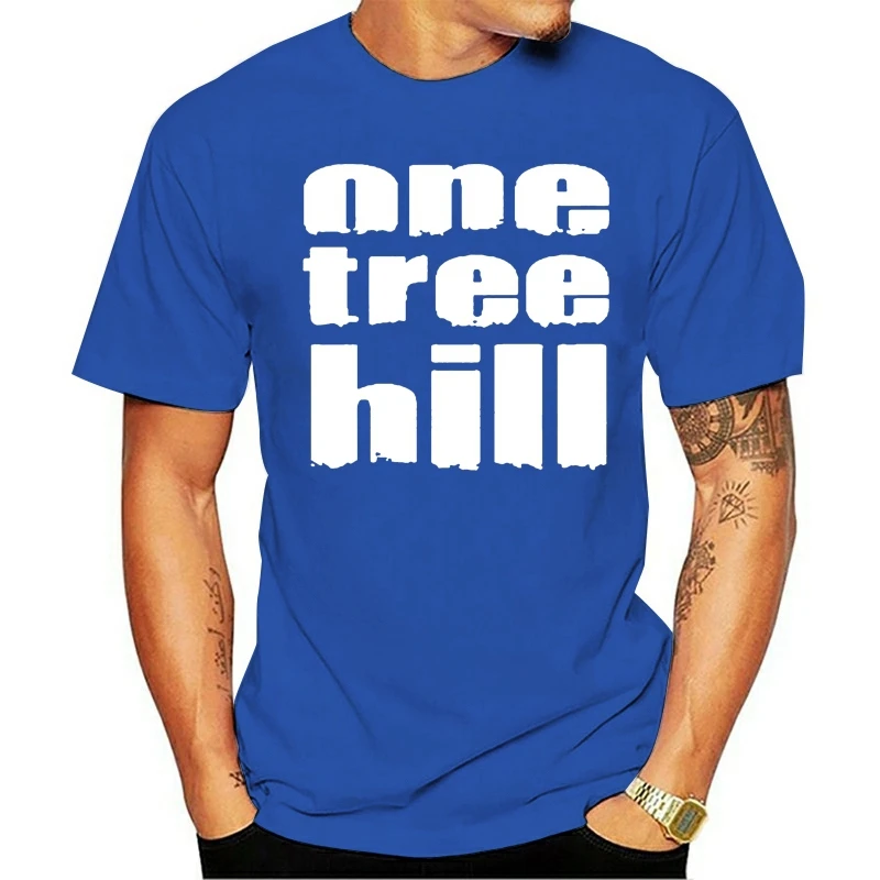 

New Brand-Clothing T Shirts New One Tree Hill Tv Drama Series Logo MenS Black T-Shirt Size S-3Xl Fashion Top Tee Mens MXHWFZML