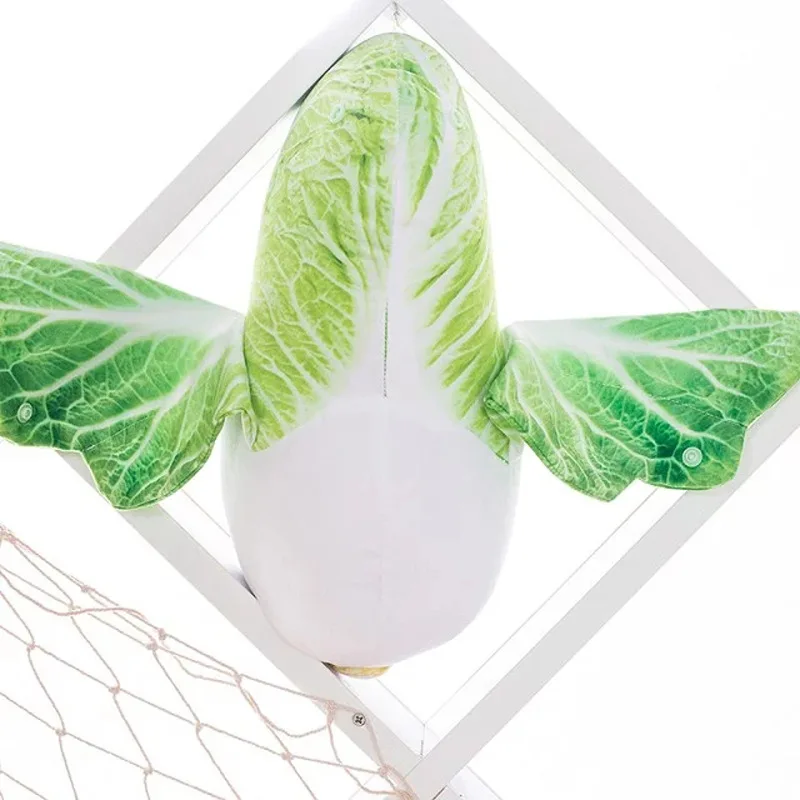 

Model Chinese Cabbage Vegetables Pillow Fiscal Backrest Gift Creative Gifts Plush Toys Game Props