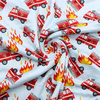 

David accessories 50*150cm Patchwork Printed 4 Ways Stretch Double Brushed Poly Knit Fabric for Needlework Sewing Doll,c10903