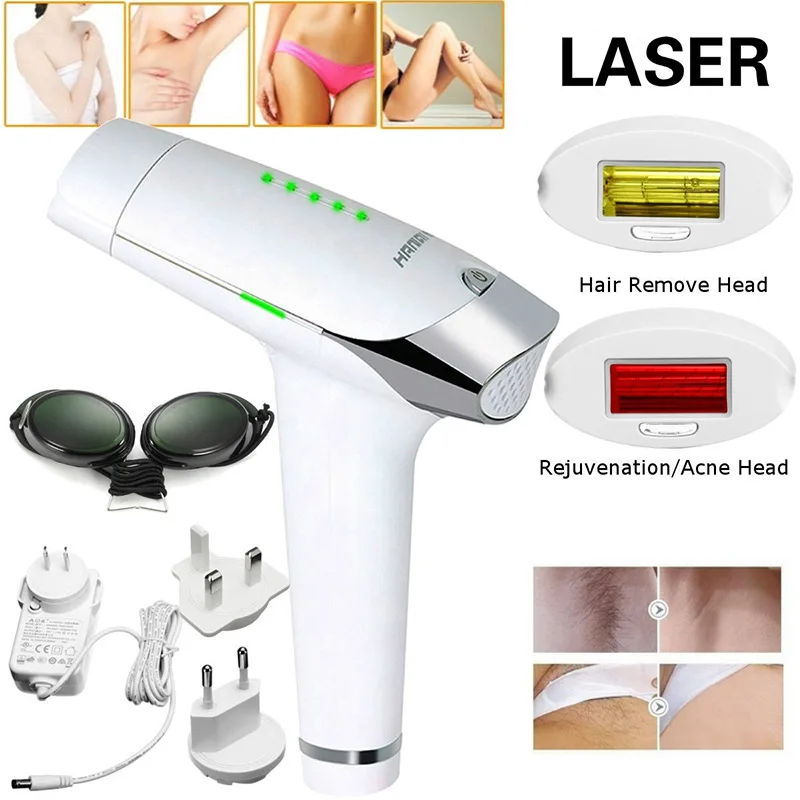 

2in1 IPL Laser Epilator Hair Removal Machine Body Bikini Armpit Shaving Painless Permanent Hair Removal Device Rapid Depilation