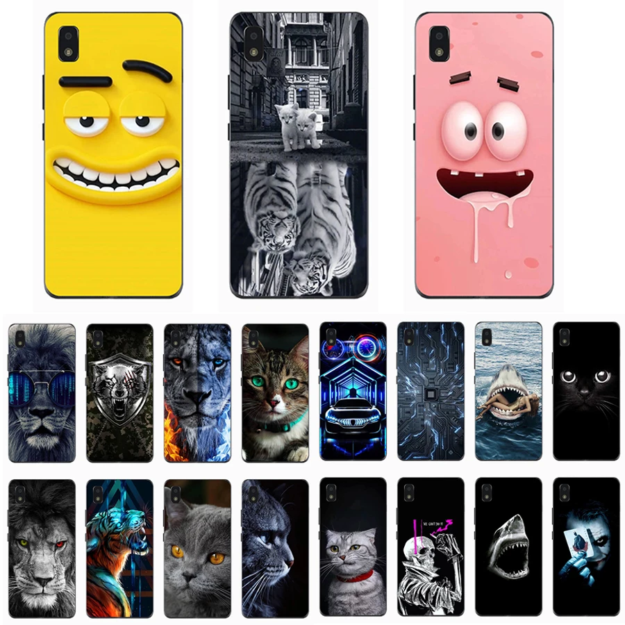 Funda suave para ZTE Blade L210, cubierta trasera de silicona TPU para ZTE Blade L210, funda protectora de teléfono