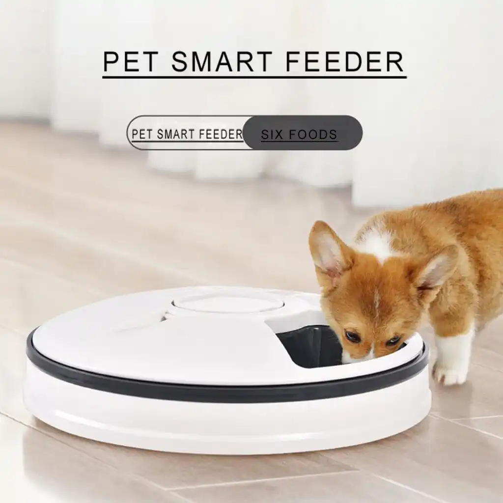 3l Automatic Pet Feeder Wi Fi Smart Feeder Dry Food Container For