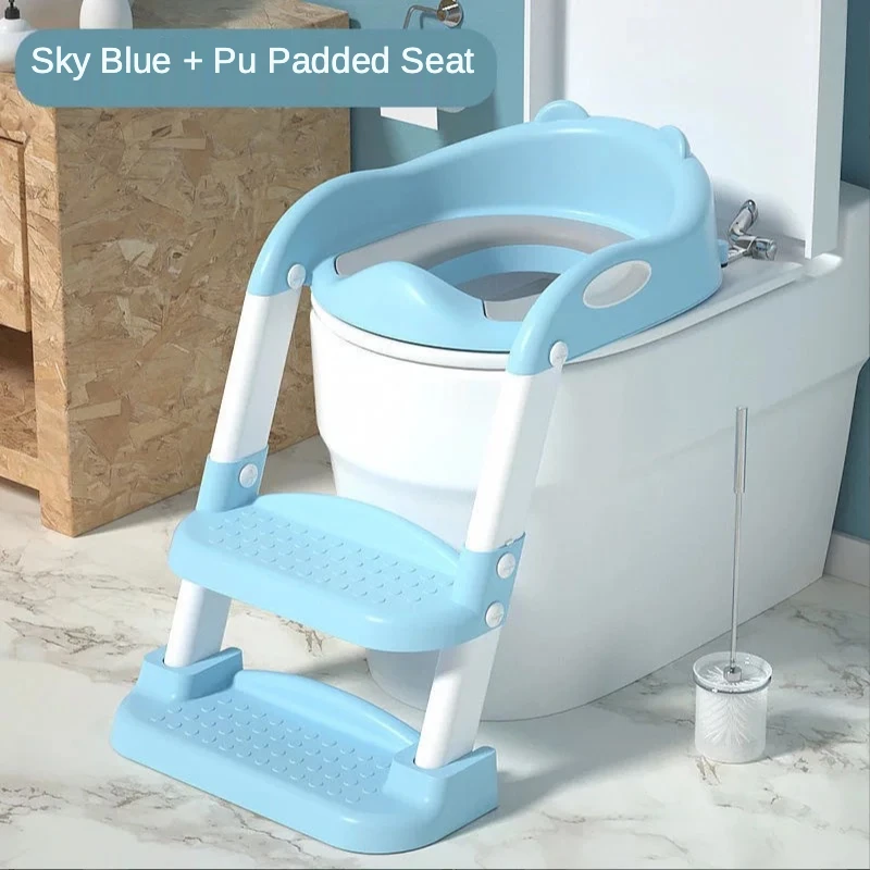 Sky Blue PU Cushion