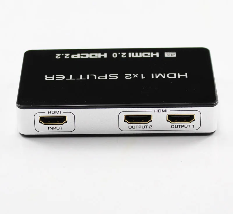 

Разветвитель 3D 4K HDMI 2,0, 1x2, 1 вход 2, преобразователь Аудио и видео, 4K 60 Гц, 1080P, для PS3, PS4, PS5, XBOX, ПК, DVD, для двух HD ТВ, ТВ, проекторов
