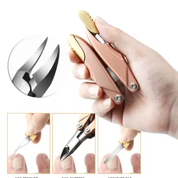 

Toenails Trimmer for Ingrown or Thick Toenails Foldable Toe Nail Clipper Kit