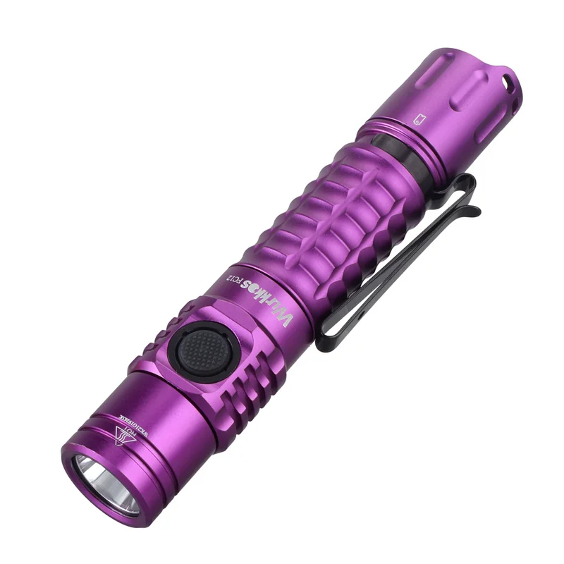 quality flashlights Wurkkos FC12 Rechargeable Torches Tactical Flashlights LED 18650 SFT40 2000lm ATR Power Indicator USB-C IPX8 EDC Camp Lighting custom flashlights Flashlights