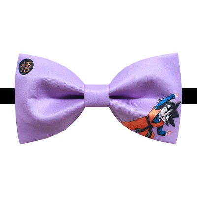 Lavender Мужские галстуки-бабочки в виде Драконий жемчуг, хлопковые цветные галстуки-бабочки в виде короля обезьяны из мультфильма, свадебные галстуки-бабочки для жениха, Рождественский галстук-бабочка, забавный мужской подарок для мальчиков - Цвет: Lavender