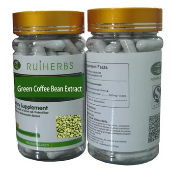

1Bottles Green Coffee Bean Extract Caps (500mg x 90pcs) Supports Weight Loss,