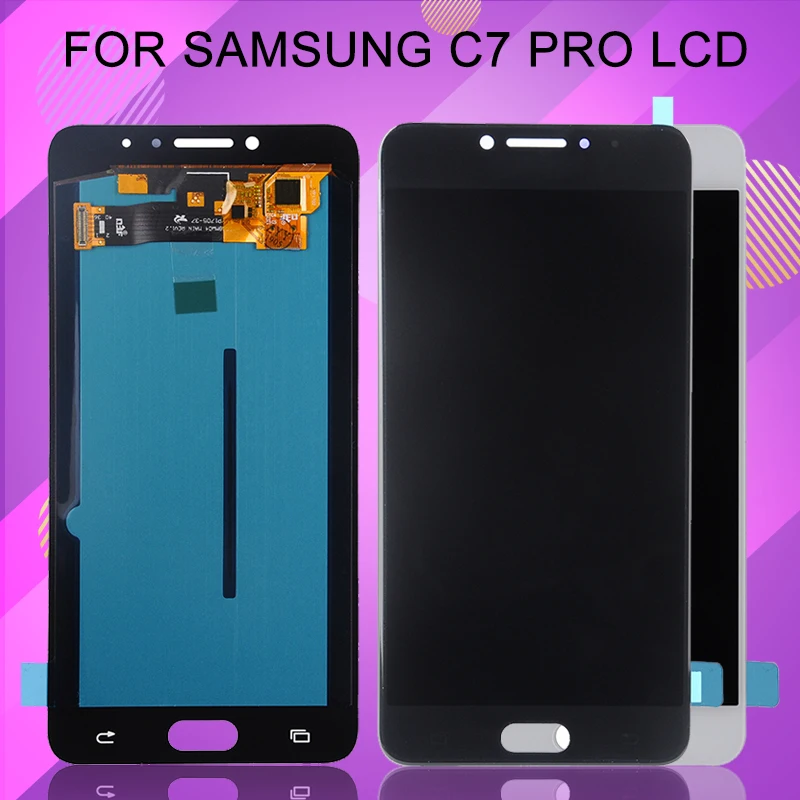 5 7 дюймовый Amoled Catteny SM C7010 дисплей для Samsung Galaxy C7 Pro ЖК сенсорный экран дигитайзер