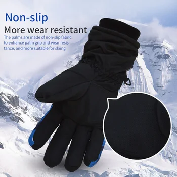 

Gloves Ski Gloves Anti-Slip Outdoor Motorcycle Riding Gloves Warm Hiking Motorcycle Gloves Winter Riding Gloves