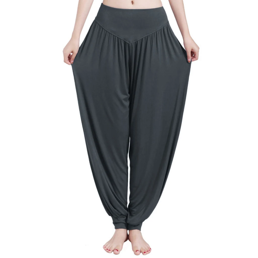 Indian AliBaba Harem Men Trouser Baggy Gypsy Plus size Hippie Pants Black Solid