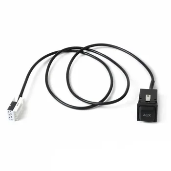 

Car Auto Truck Audio Auxiliary Switch ABS + Cable For Golf/ R MK5 MK6 2005-2013