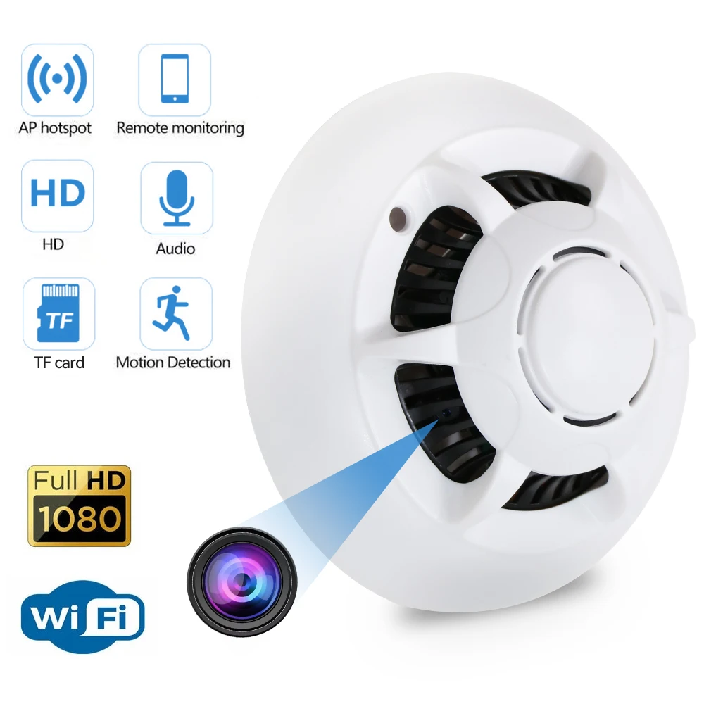 Мини-камера HD 1080P Беспроводная с поддержкой Wi-Fi | Электроника
