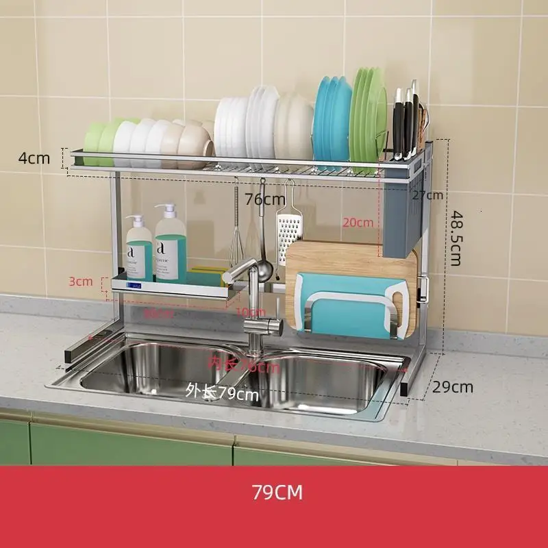 Almacenamiento принадлежности Cosas De Cosina раковина из нержавеющей стали Органайзер Cozinha Cocina кухонный шкаф-органайзер для кухни - Цвет: Number 5