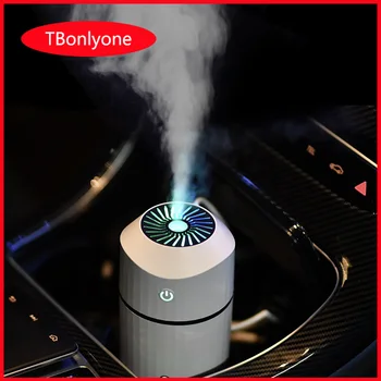 

320ML USB Car Air Humidifier Aromatherapy Essential Oil Diffuser mist maker Mini Car Aroma Diffuser NightLight Humidifier Fogger