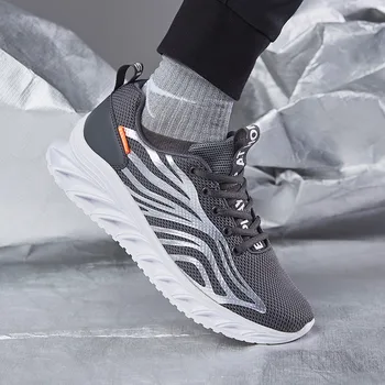 

Men Casual Shoes Tenis Masculino Light Couple Shoes Breathable Basket Sneakers New mesh breathable blade rubber sole men's shoes