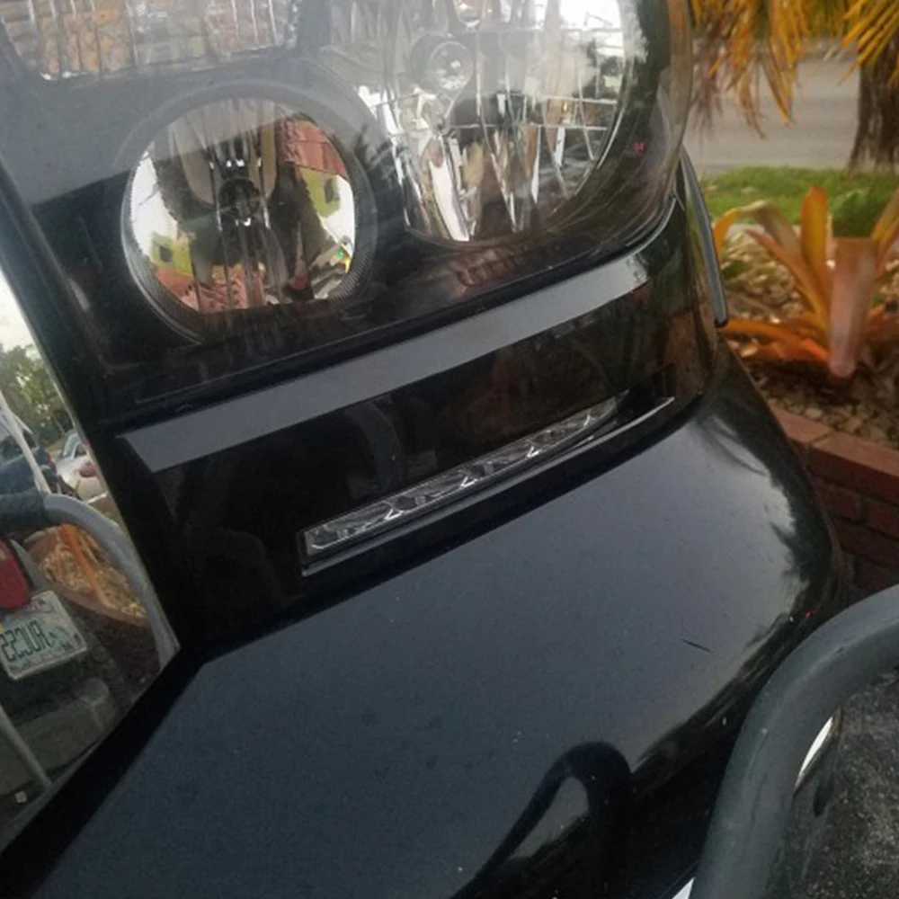 2 шт. передний бампер автомобиля 12V светодиодный Габаритные огни DRL