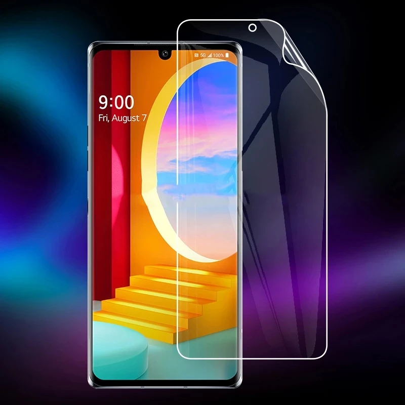 Per Lg V50 Hydrogel Film Per Lg V30 V40 V50 Full Per Lg G7 G8 Plus Thinq Pellicola Proteggi Schermo Per Lg Velvet Pellicola Protettiva