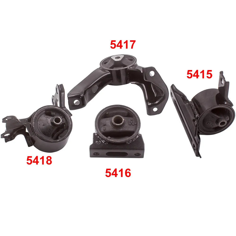 Supporto Motore Motore E Supporto Trasmissione 4 Pezzi Per Dodge Calibre L4 2.0 2.4L 07-12 Per Jeep Patriot (Mk) 2.4L 2.0L 2007-16