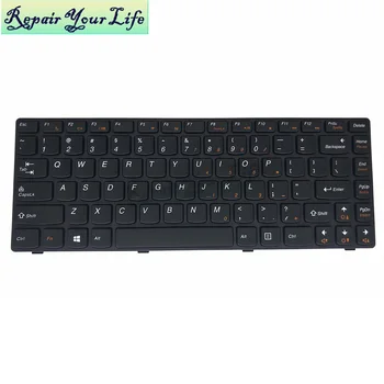 

keyboard for Lenovo Ideapad Y480 Y480A Y480M Y480N Y480P US English T2Y8 NSK-BB4SC PK130MZ3D00 9Z.N6FSC.401 black with frame