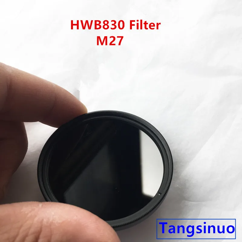 M27 830nm Long IR Infrared Pass Filter Black Glass HWB830 for Camera Photography | Инструменты