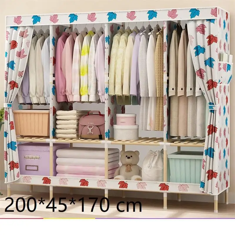 Version AH Mobilya Kleiderschrank Garderobe Armoire Chambre Meuble Range Moveis шкаф Mueble De Dormitorio Guarda Roupa шкаф - Цвет: Version AH