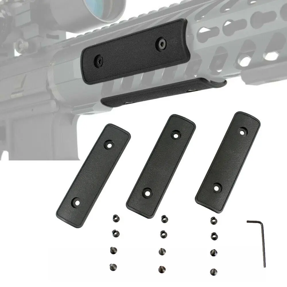3 шт. тактические Пейнтбольные детали Keymod Handguard Rail Cover панель пластина для M4 AR15 страйкбол AEG GBB Охотничья винтовка пистолет аксессуары