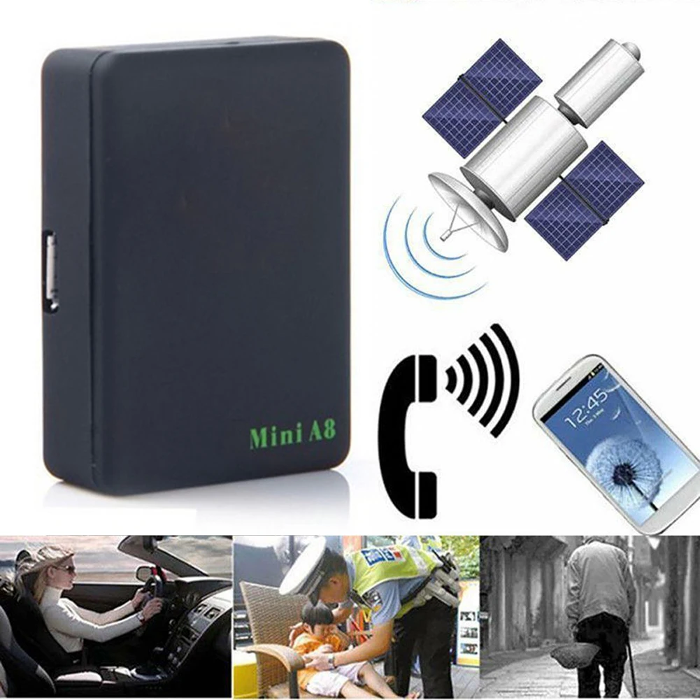 A8 Mini Gsm/gprs трекер Gps в реальном времени с кнопкой Sos для автомобилей детей старшего