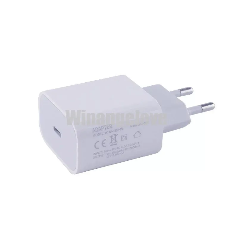 200 шт usb type-C PD Адаптер зарядного устройства type-c USB-C PD Быстрая зарядка 18 Вт Настенный/дорожный адаптер зарядного устройства