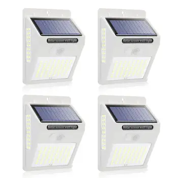 

1/2/4pcs Three-sided Solar Motion Sensor Wall Light Outdoor Yard Street Lamp Waterproof Solar Light Outdoor Lighting Garden Lamp