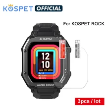 Original KOSPET ROCK relógio inteligente película protetora 3pcs protetor de tela capa proteção não vidro para c16 smarttch men