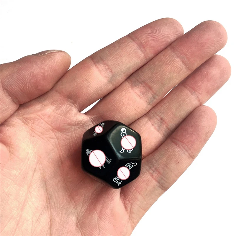 Female Sex Toys Sex Toys for Couples Women Adult Game Funny Sex Dice 6/12 Sides Romance Love Humour Gambling Erotic Crap Dice Bar Christmas Gift