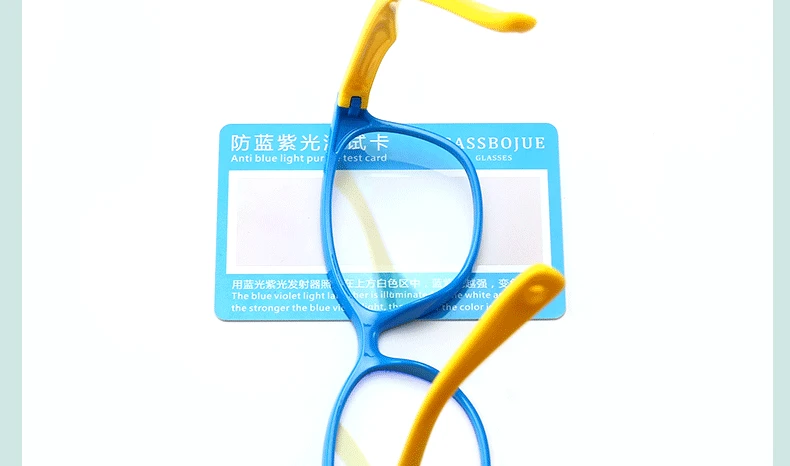Kids Computer Glasses Video Gaming Glasses Anti Harmful Blue Light UV400 Anti Glare Protection Eyewear for Children