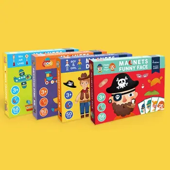 

Magnetic Puzzle Traffic Geometry Children's Play With Birthday Gifts N1HB