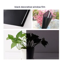 SUNICE, черный, серый, украшение, оконная пленка, уединение, комната, затемнение, непрозрачный оконный оттенок, светильник, блокировка, самоклеющиеся, для дома, офиса