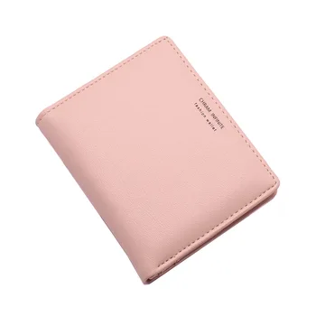 

Ladies Leather Small Wallets Short Female Coin Pocket Purse Women Zipper Clutch Wallet Credit Card Coin Purse