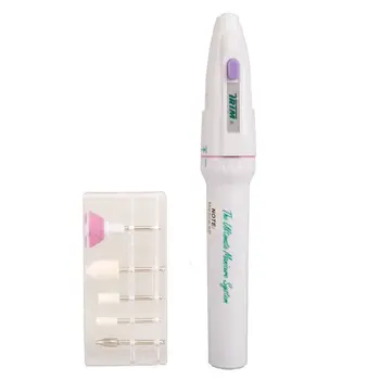 

FRESA CORDLESS SENZA FILI PER UNGHIE MANICURE TRIM CON 5 FRESE INCLUSE 02243