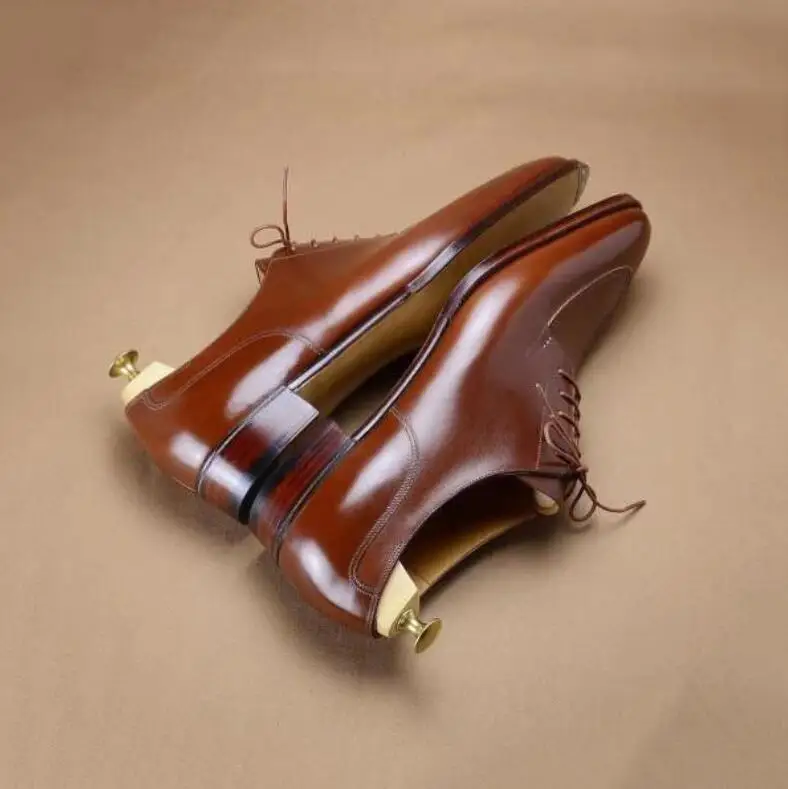 Men PU Leather Fashion Shoes Low Heel Fringe Shoes Dress Shoes Brogue Shoes Spring Ankle Boots Vintage Classic Male Casual LP218