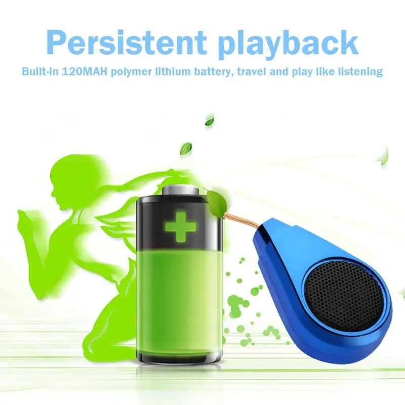 AK003 мини-проигрыватель беспроводной Bluetooth 5,0 Алмазная форма для влюбленных Micro-USB 150 Гц-160 Гц портативные музыкальные колонки громкий динамик
