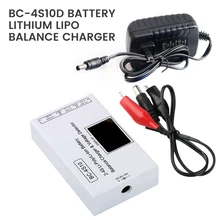 Lipo – chargeur de batterie au Lithium BC 4S10D avec affichage de la tension, charge rapide, pour voiture RC 2S/3S/4s, pour Drone à cadre RC