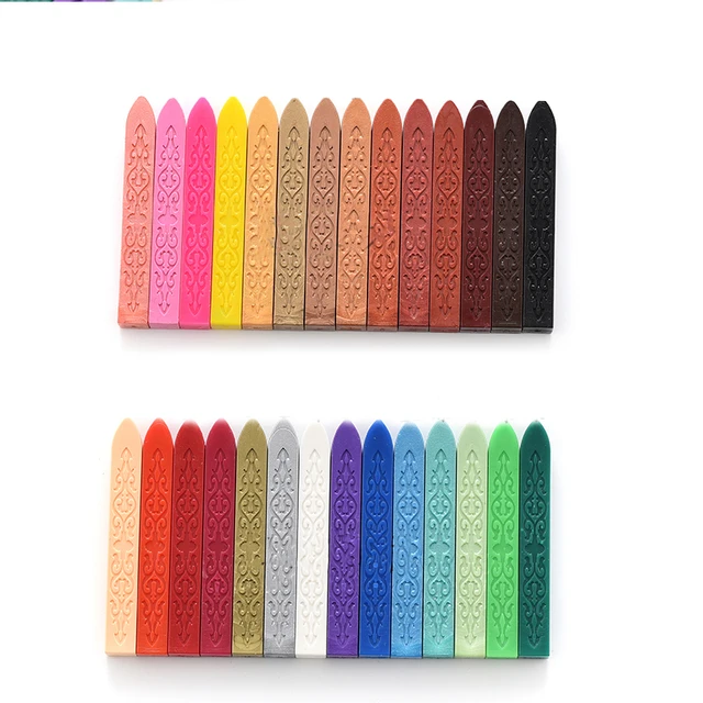 1pc Sealing Wax Sticks Colorful Antique Strips Candle Beeswax Sigillo for  Postage Letter Stamp Retro Wedding Envelope Invitation - AliExpress