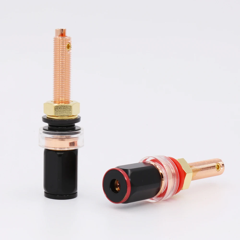 para terminais de alto-falante hi-end encadernação post 4 pces
