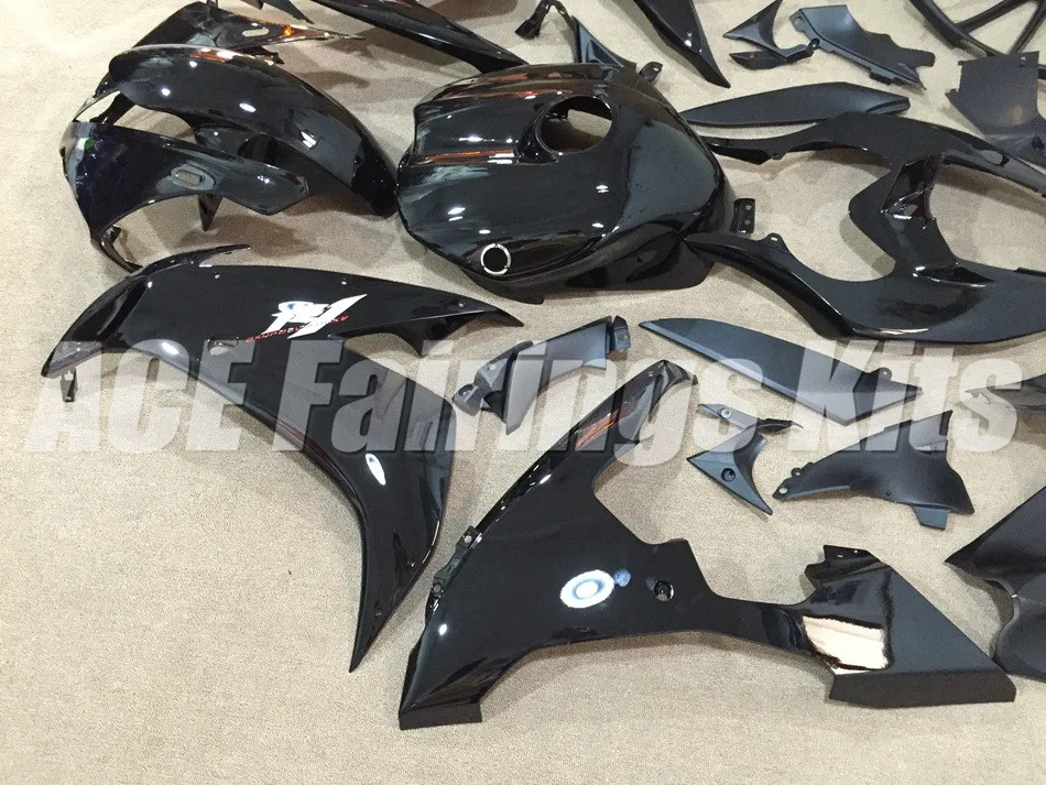 4 подарка ABS Литье Мотоцикл Обтекатели наборы подходят для Yamaha YZF-1000-R1 2004 2005 2006 04 05 06 обтекатель кузова набор черный