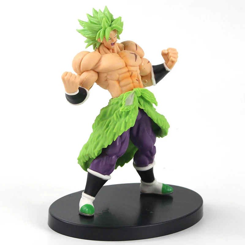 Аниме «Жемчуг дракона» для укладки Супер Saiyan Broly полный Мощность ПВХ софтбокс в виде защитного пластмассовая фигурка DragonBall Коллекционная модель игрушки